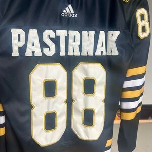 Adidas Black and Gold Pastrnak Jersey
